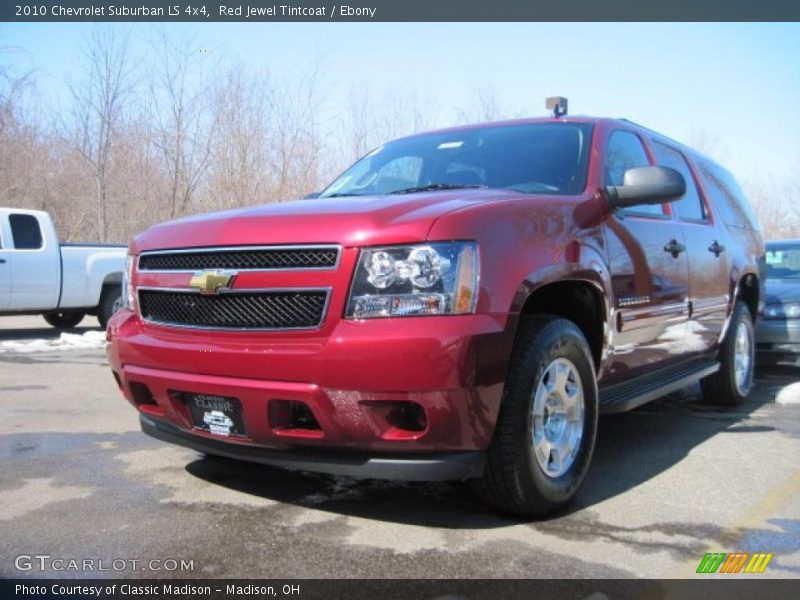 Red Jewel Tintcoat / Ebony 2010 Chevrolet Suburban LS 4x4