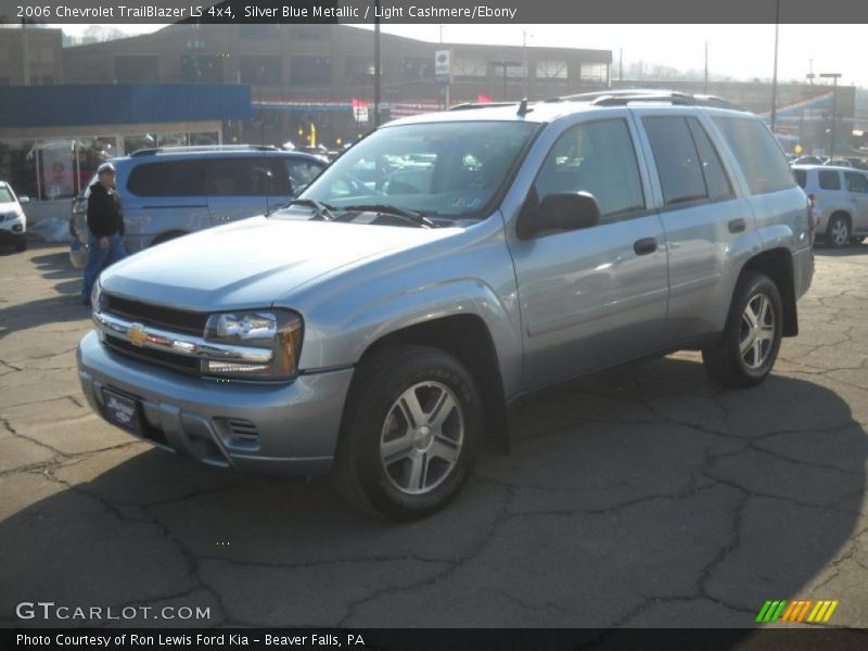 Silver Blue Metallic / Light Cashmere/Ebony 2006 Chevrolet TrailBlazer LS 4x4