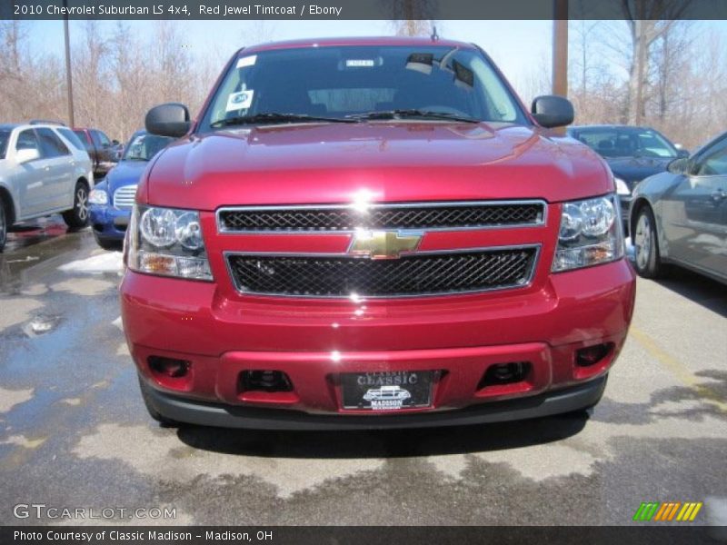 Red Jewel Tintcoat / Ebony 2010 Chevrolet Suburban LS 4x4