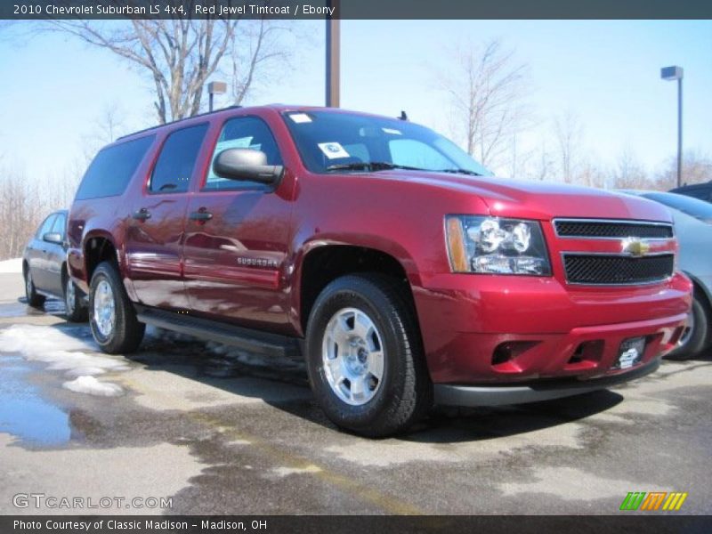 Red Jewel Tintcoat / Ebony 2010 Chevrolet Suburban LS 4x4