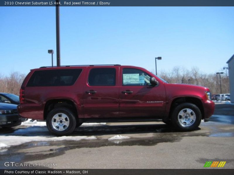 Red Jewel Tintcoat / Ebony 2010 Chevrolet Suburban LS 4x4