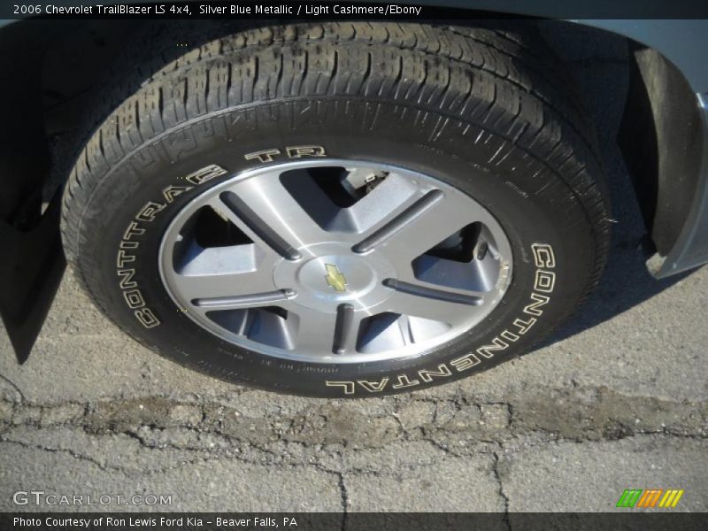 Silver Blue Metallic / Light Cashmere/Ebony 2006 Chevrolet TrailBlazer LS 4x4