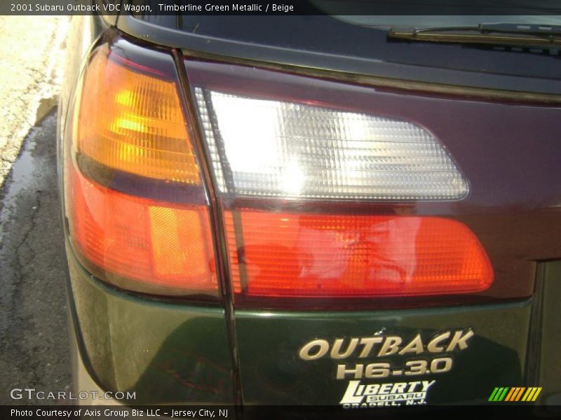 Timberline Green Metallic / Beige 2001 Subaru Outback VDC Wagon