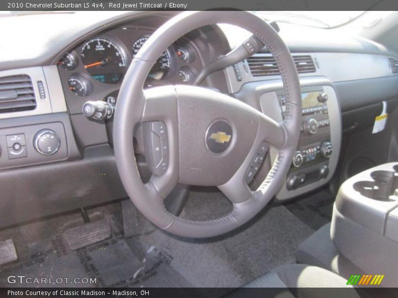 Red Jewel Tintcoat / Ebony 2010 Chevrolet Suburban LS 4x4