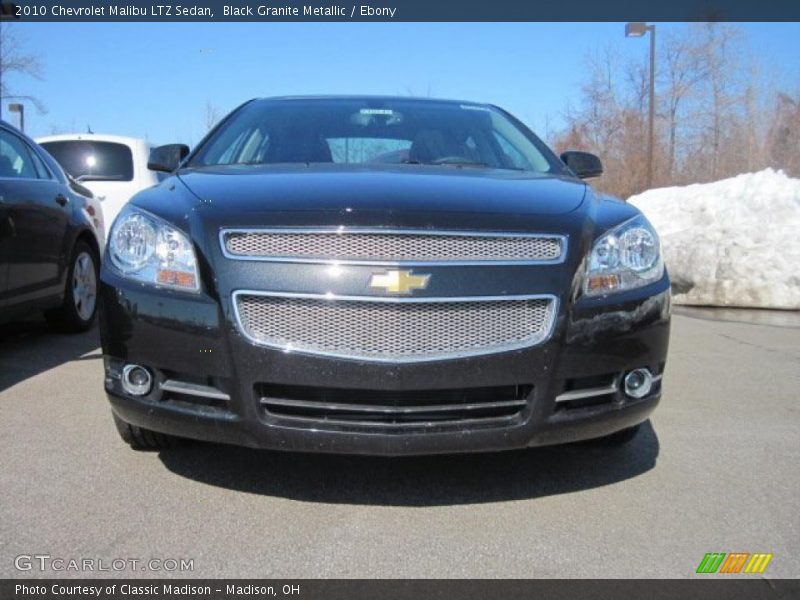 Black Granite Metallic / Ebony 2010 Chevrolet Malibu LTZ Sedan