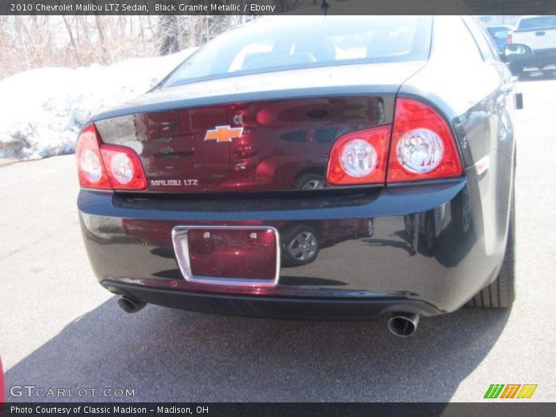 Black Granite Metallic / Ebony 2010 Chevrolet Malibu LTZ Sedan