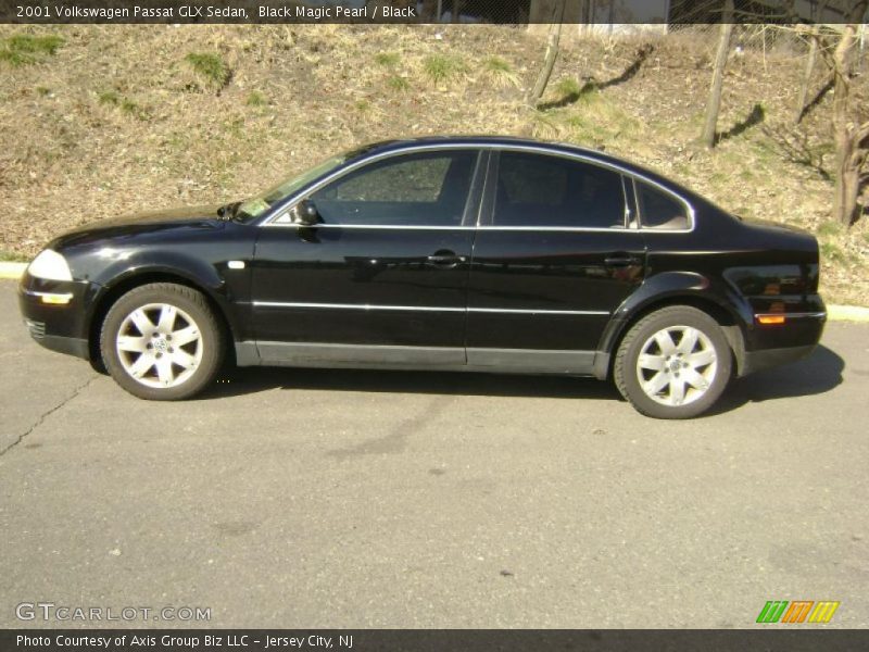 Black Magic Pearl / Black 2001 Volkswagen Passat GLX Sedan
