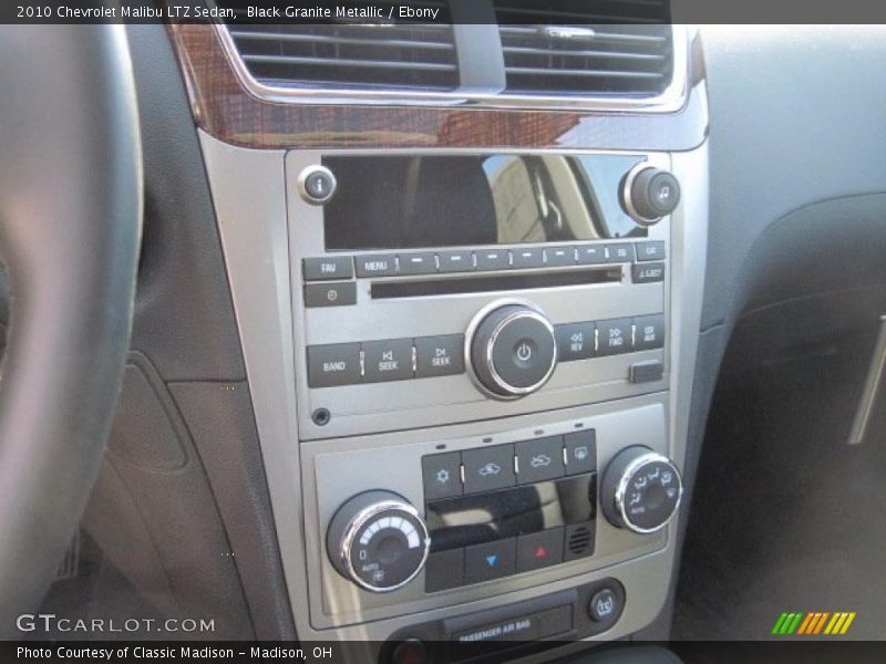 Black Granite Metallic / Ebony 2010 Chevrolet Malibu LTZ Sedan