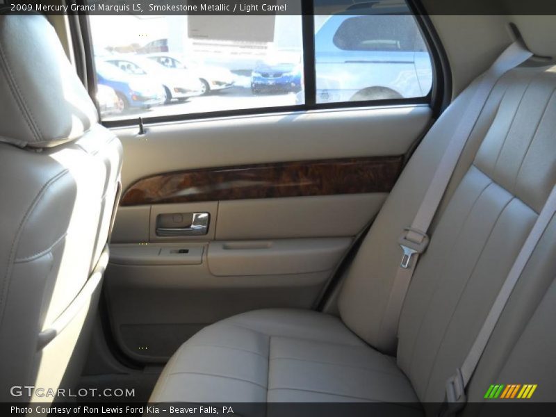 Smokestone Metallic / Light Camel 2009 Mercury Grand Marquis LS