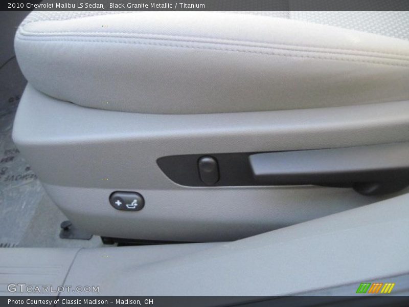 Black Granite Metallic / Titanium 2010 Chevrolet Malibu LS Sedan