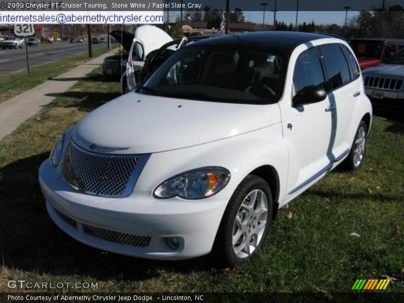 Stone White / Pastel Slate Gray 2009 Chrysler PT Cruiser Touring