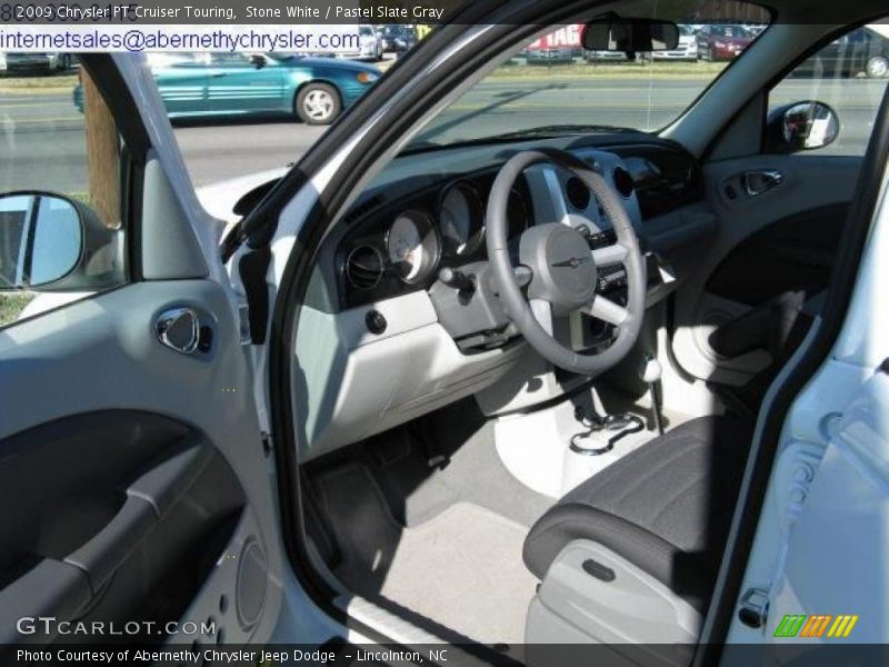 Stone White / Pastel Slate Gray 2009 Chrysler PT Cruiser Touring