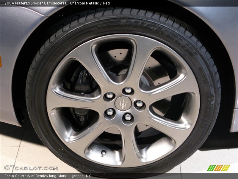 Charcoal Metallic / Red 2004 Maserati Spyder Cambiocorsa