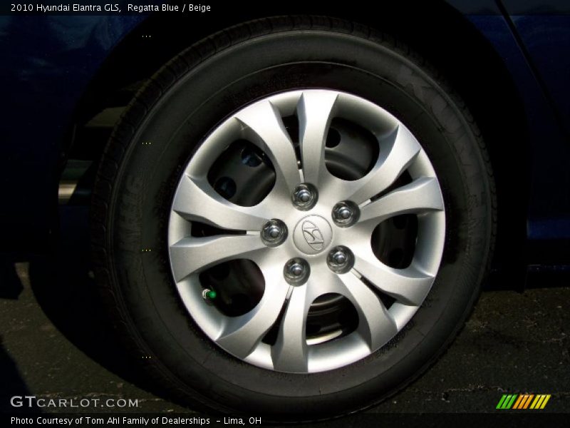 Regatta Blue / Beige 2010 Hyundai Elantra GLS