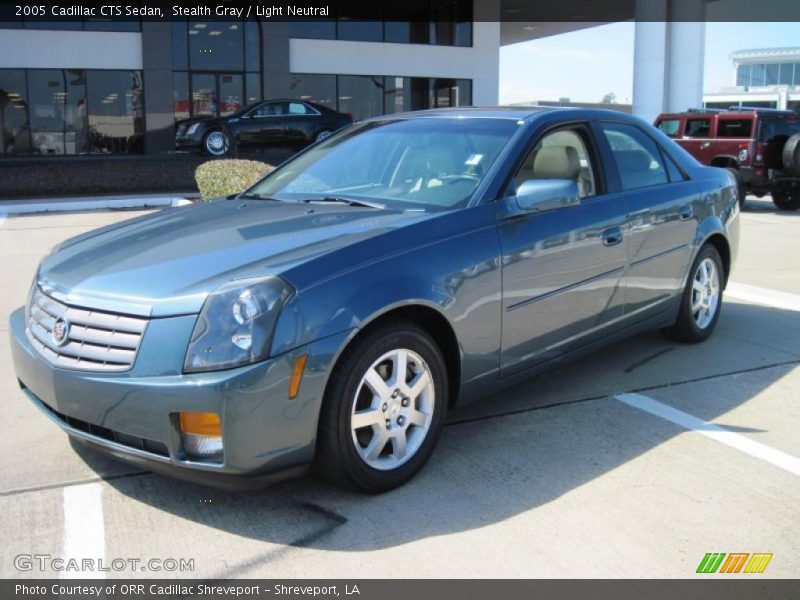 Stealth Gray / Light Neutral 2005 Cadillac CTS Sedan