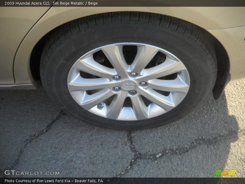 Silk Beige Metallic / Beige 2009 Hyundai Azera GLS