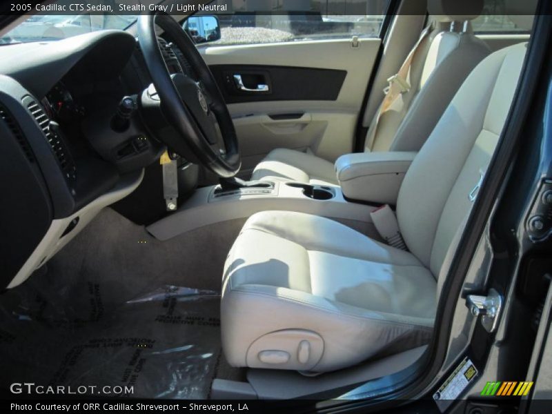 Stealth Gray / Light Neutral 2005 Cadillac CTS Sedan
