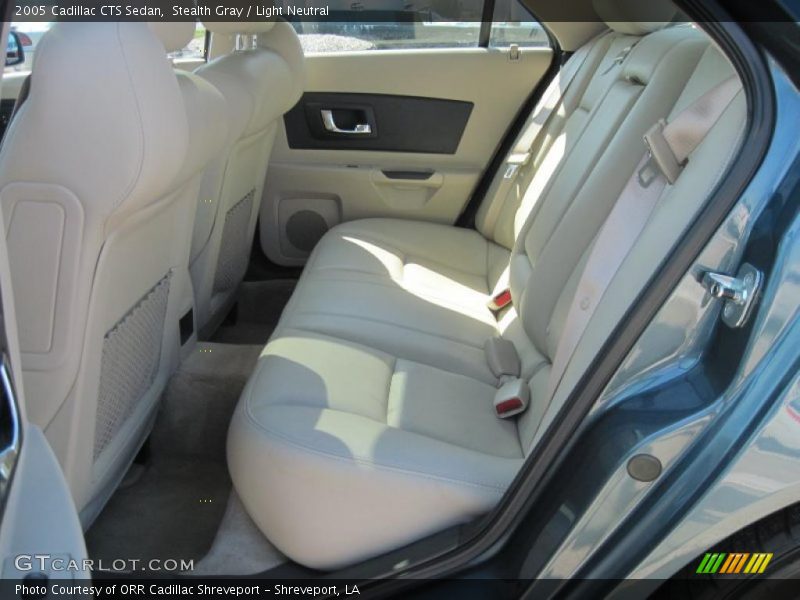 Stealth Gray / Light Neutral 2005 Cadillac CTS Sedan