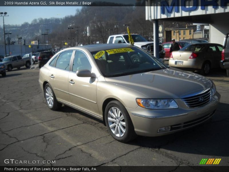 Silk Beige Metallic / Beige 2009 Hyundai Azera GLS