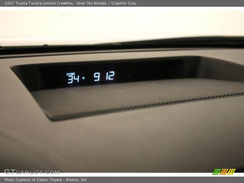 Silver Sky Metallic / Graphite Gray 2007 Toyota Tundra Limited CrewMax