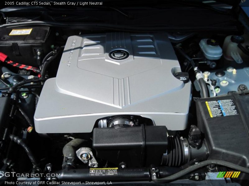 Stealth Gray / Light Neutral 2005 Cadillac CTS Sedan