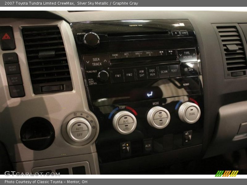 Silver Sky Metallic / Graphite Gray 2007 Toyota Tundra Limited CrewMax