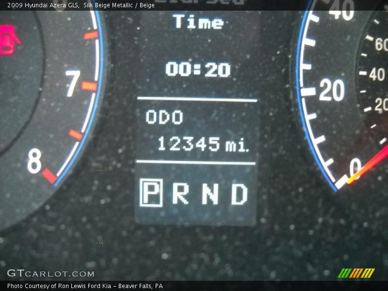 Silk Beige Metallic / Beige 2009 Hyundai Azera GLS