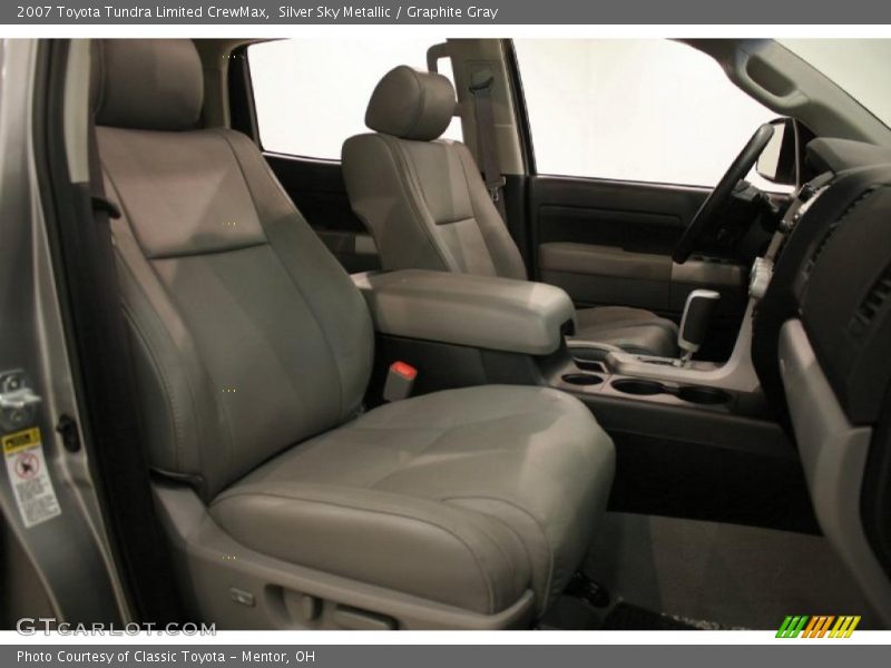 Silver Sky Metallic / Graphite Gray 2007 Toyota Tundra Limited CrewMax