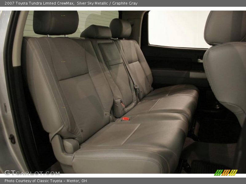 Silver Sky Metallic / Graphite Gray 2007 Toyota Tundra Limited CrewMax