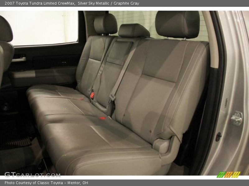 Silver Sky Metallic / Graphite Gray 2007 Toyota Tundra Limited CrewMax