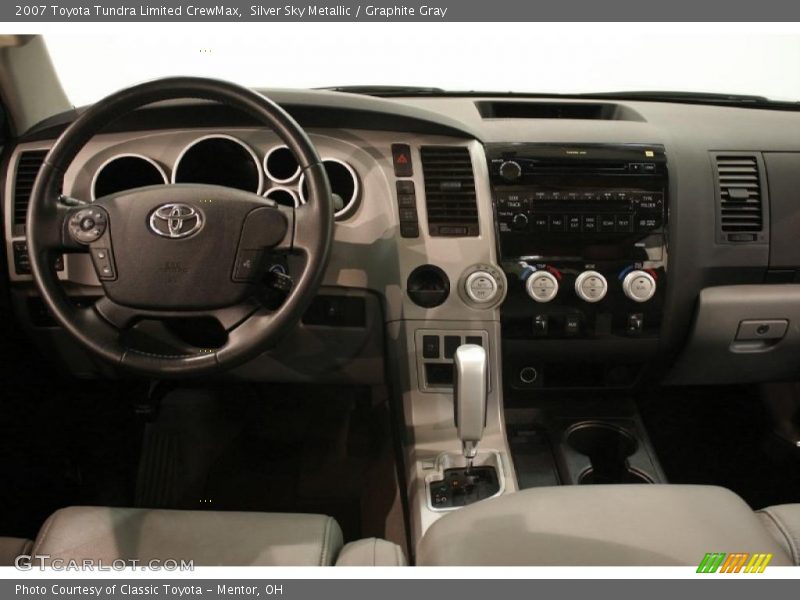 Silver Sky Metallic / Graphite Gray 2007 Toyota Tundra Limited CrewMax