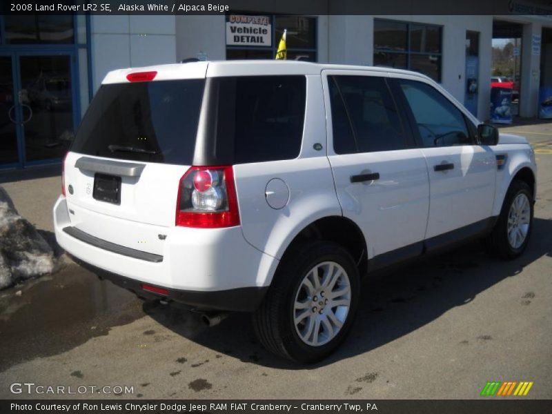 Alaska White / Alpaca Beige 2008 Land Rover LR2 SE
