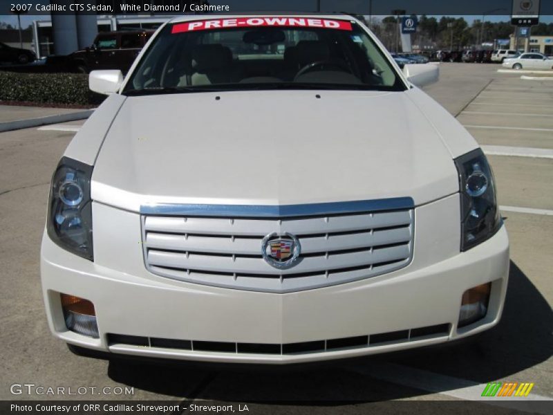 White Diamond / Cashmere 2007 Cadillac CTS Sedan