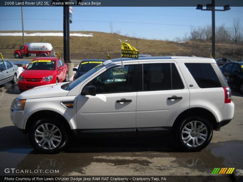 Alaska White / Alpaca Beige 2008 Land Rover LR2 SE