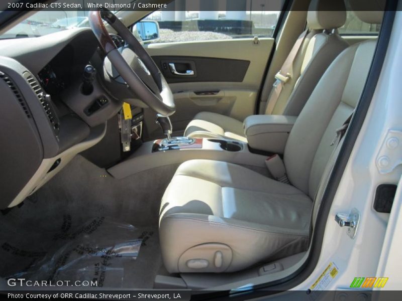 White Diamond / Cashmere 2007 Cadillac CTS Sedan