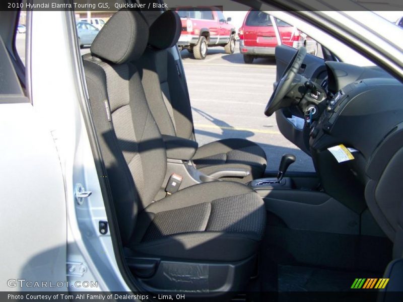 Quicksilver / Black 2010 Hyundai Elantra Touring GLS
