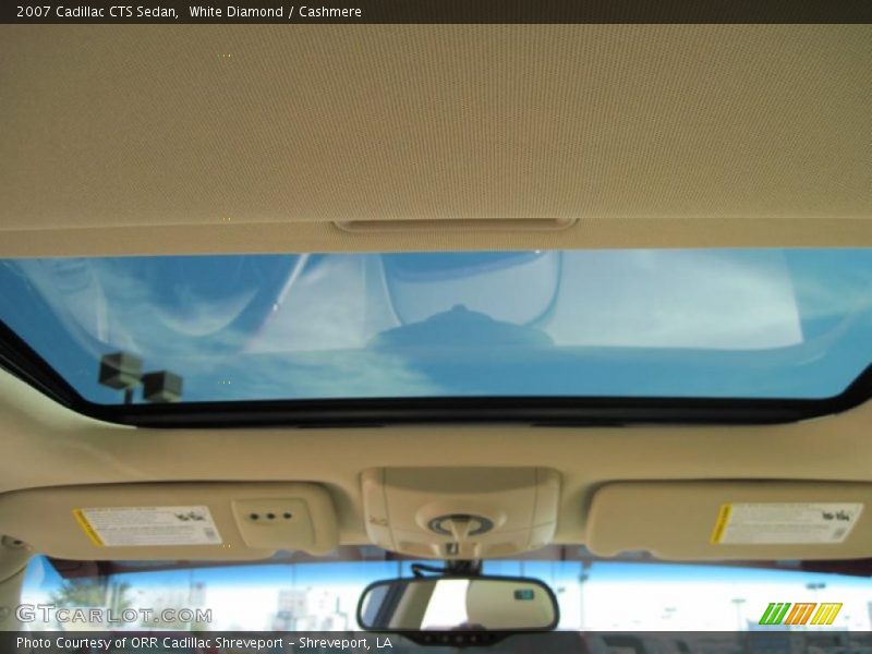 White Diamond / Cashmere 2007 Cadillac CTS Sedan