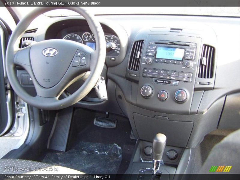 Quicksilver / Black 2010 Hyundai Elantra Touring GLS