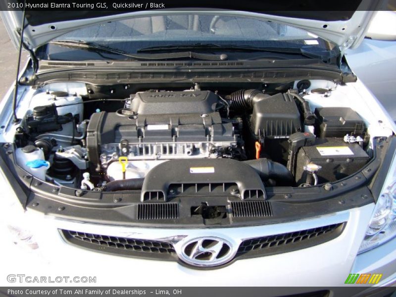 Quicksilver / Black 2010 Hyundai Elantra Touring GLS