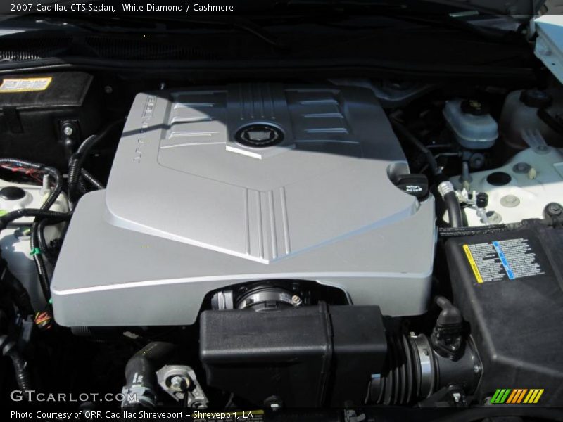 White Diamond / Cashmere 2007 Cadillac CTS Sedan