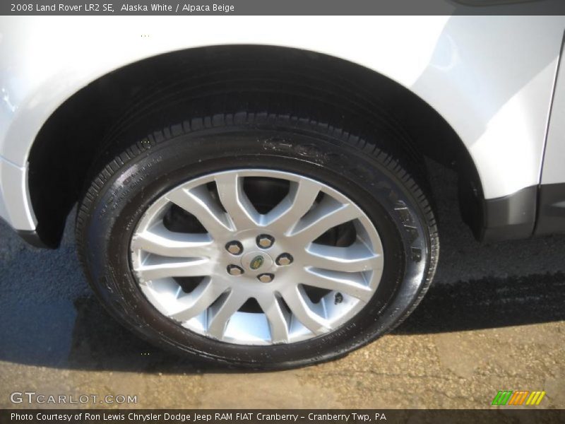 Alaska White / Alpaca Beige 2008 Land Rover LR2 SE