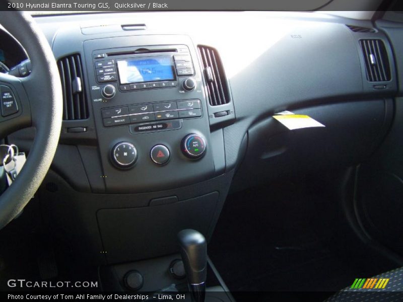 Quicksilver / Black 2010 Hyundai Elantra Touring GLS