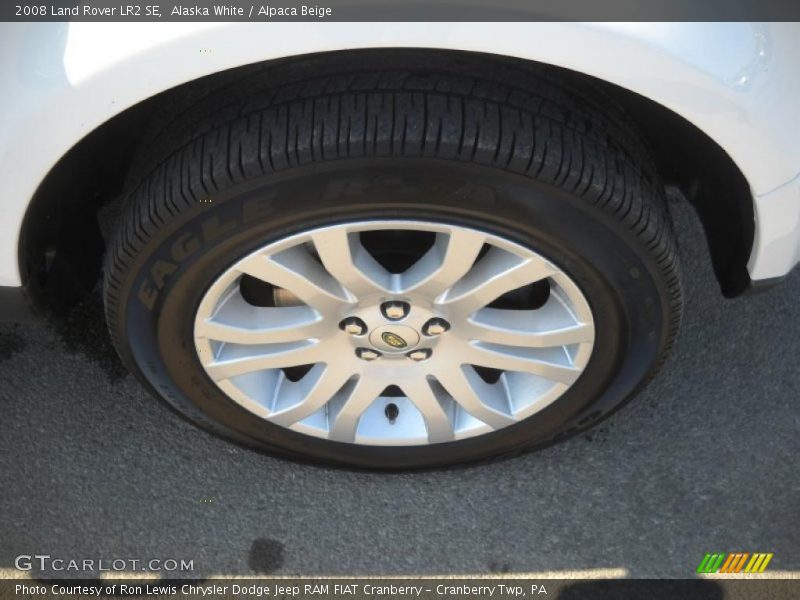 Alaska White / Alpaca Beige 2008 Land Rover LR2 SE