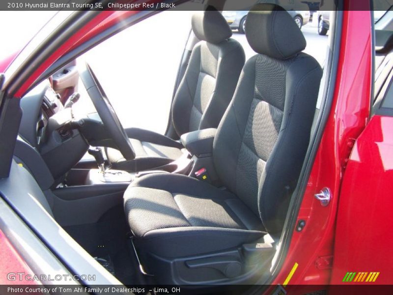 Chilipepper Red / Black 2010 Hyundai Elantra Touring SE