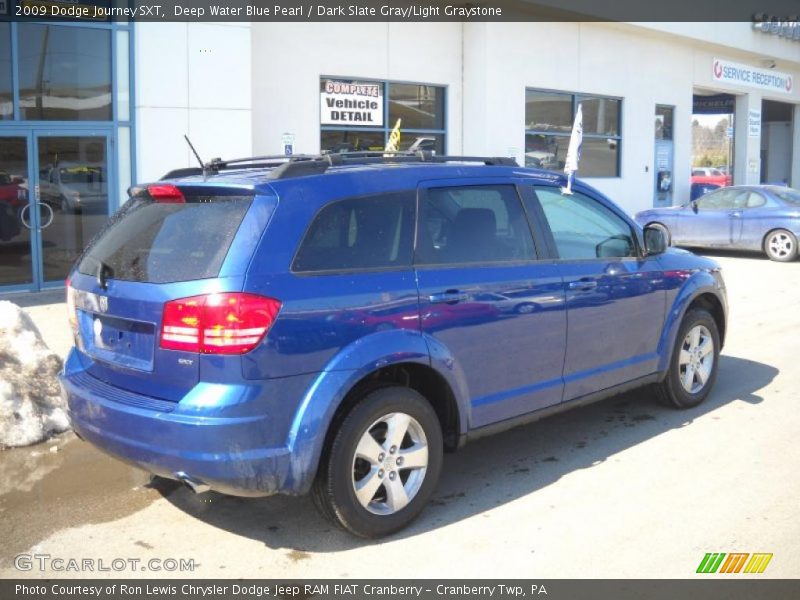 Deep Water Blue Pearl / Dark Slate Gray/Light Graystone 2009 Dodge Journey SXT