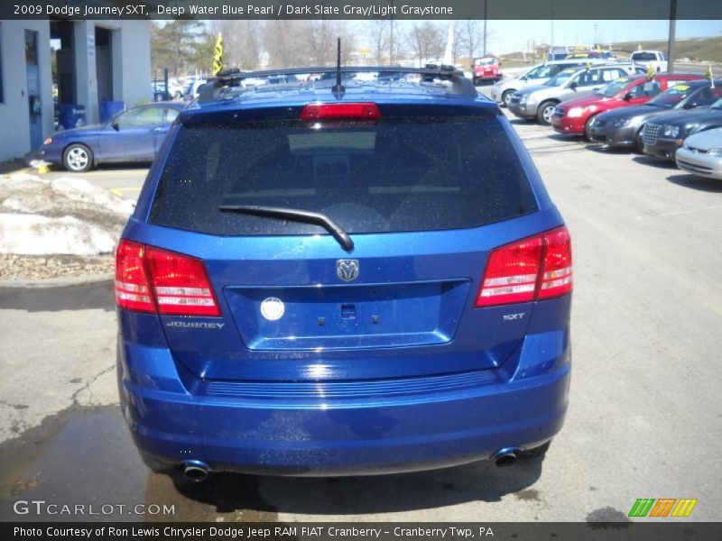 Deep Water Blue Pearl / Dark Slate Gray/Light Graystone 2009 Dodge Journey SXT