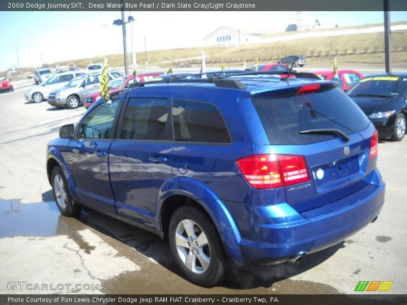 Deep Water Blue Pearl / Dark Slate Gray/Light Graystone 2009 Dodge Journey SXT