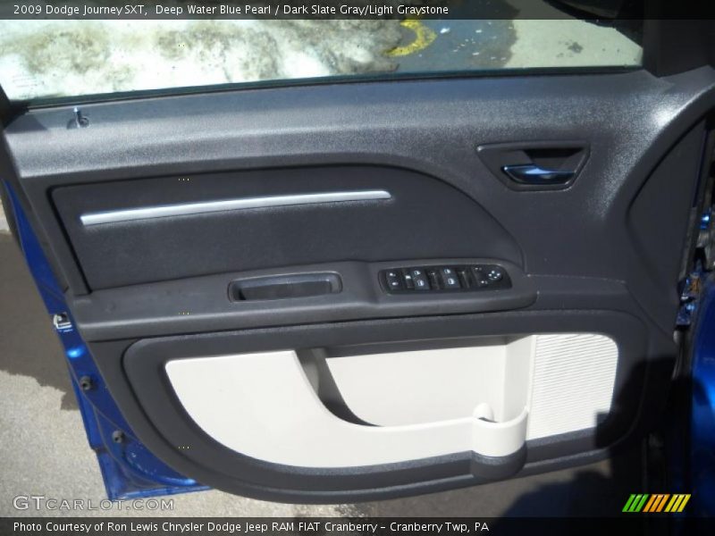 Deep Water Blue Pearl / Dark Slate Gray/Light Graystone 2009 Dodge Journey SXT