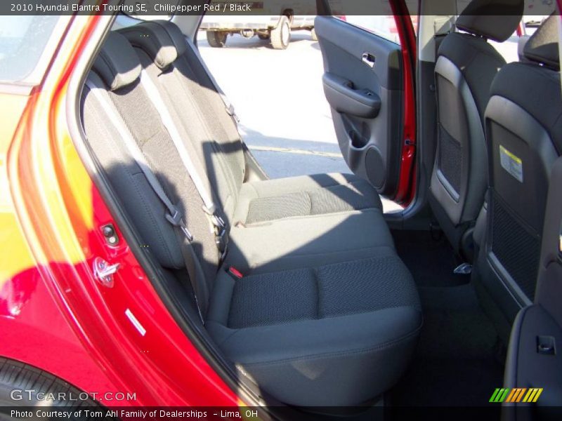 Chilipepper Red / Black 2010 Hyundai Elantra Touring SE