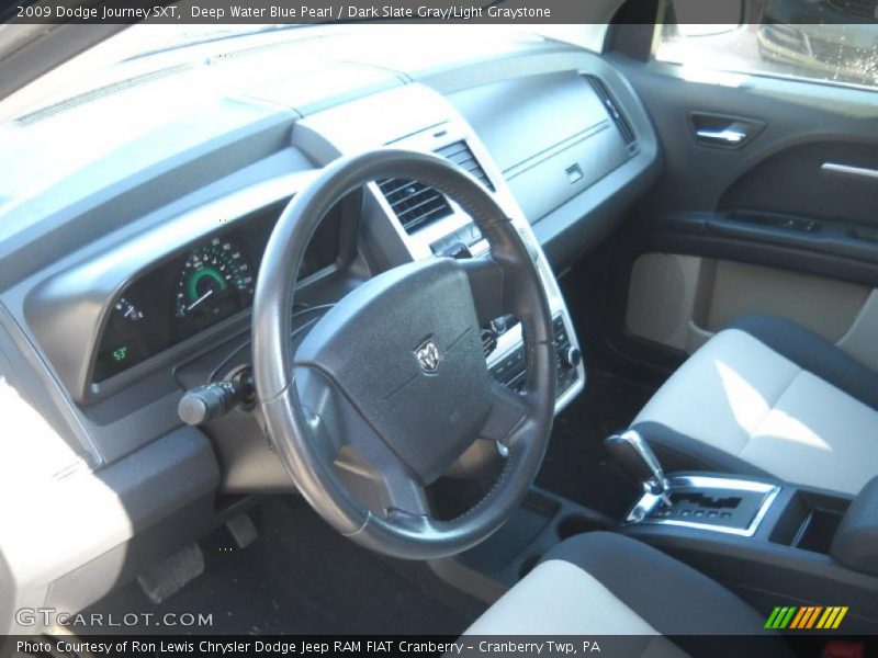 Deep Water Blue Pearl / Dark Slate Gray/Light Graystone 2009 Dodge Journey SXT